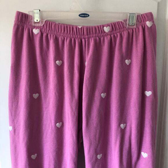 Spiritual Gangster Girls Perfect Sweatpant Pink Hearts size Small - Picture 2 of 13